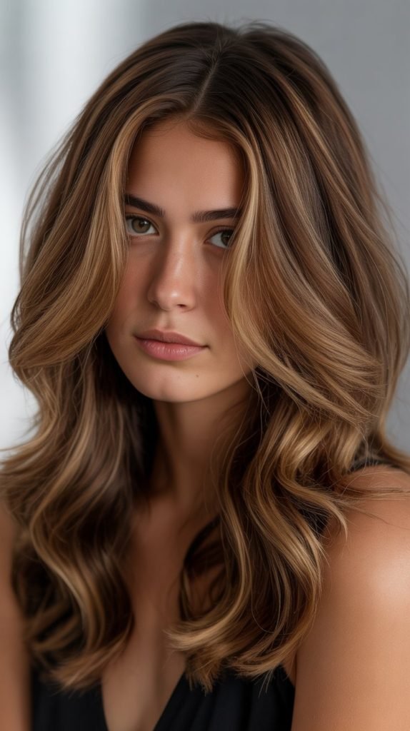 All-Over Caramel Highlights