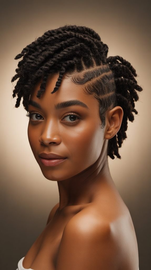 Twist-Out Preparation Cut