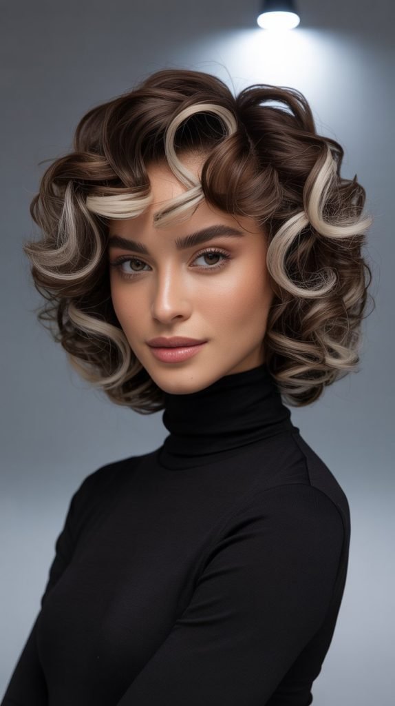 Cocoa Balayage with Vanilla Accents