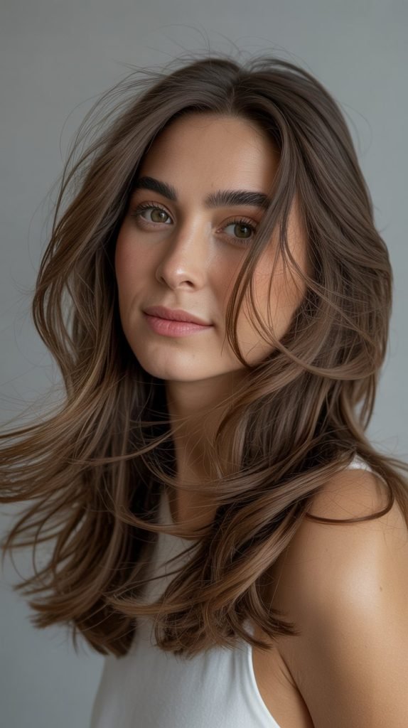 . Long Hair Texturizing Layers