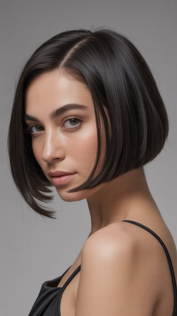 Precision Blunt Cut with Hidden Texture