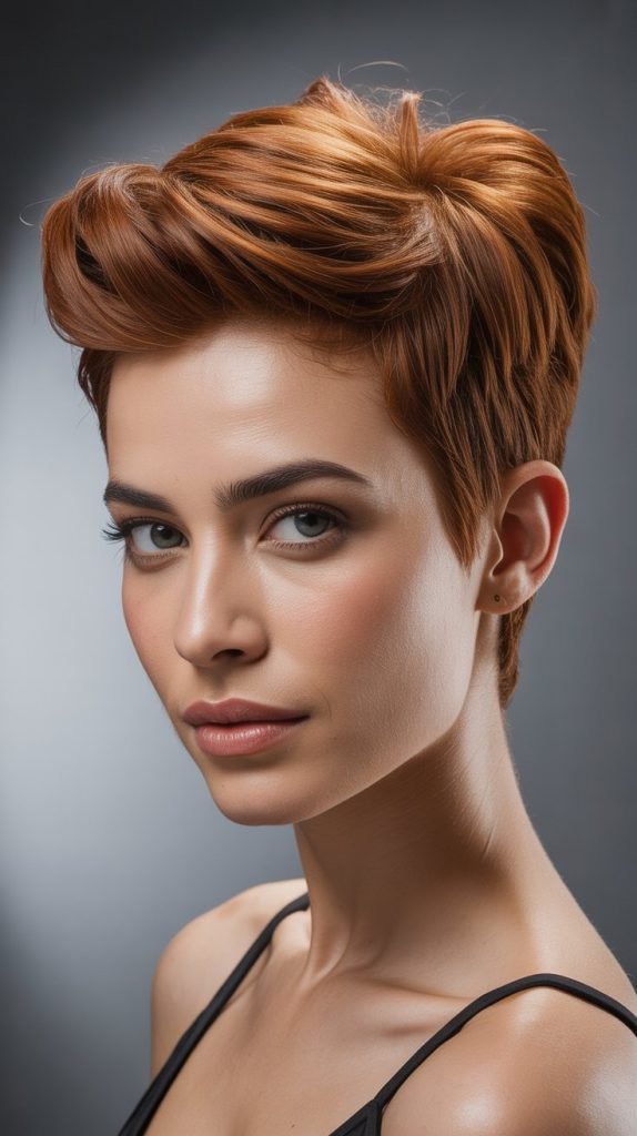  Textured Quiff Pixie