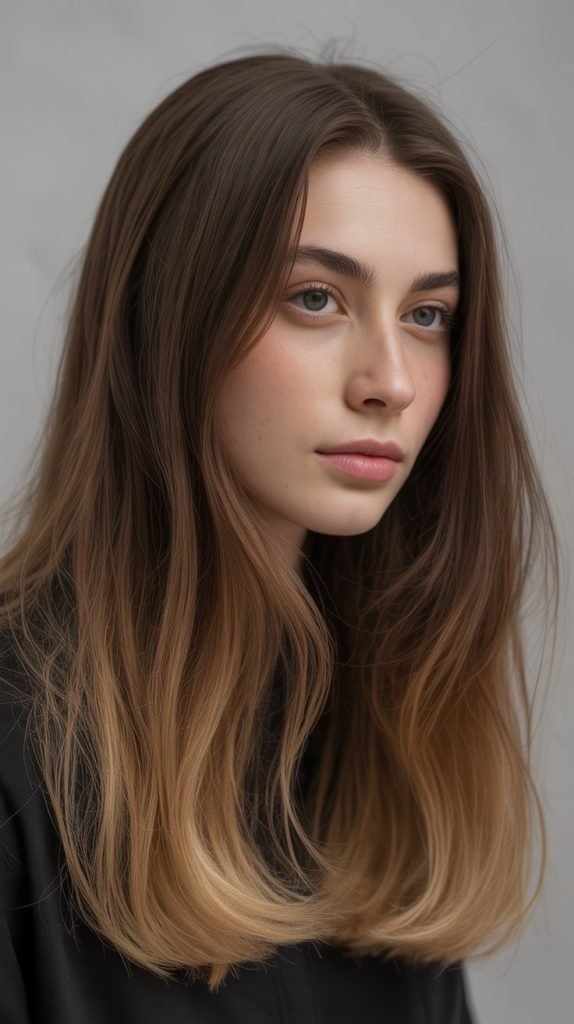 Caramel Ombre Transition