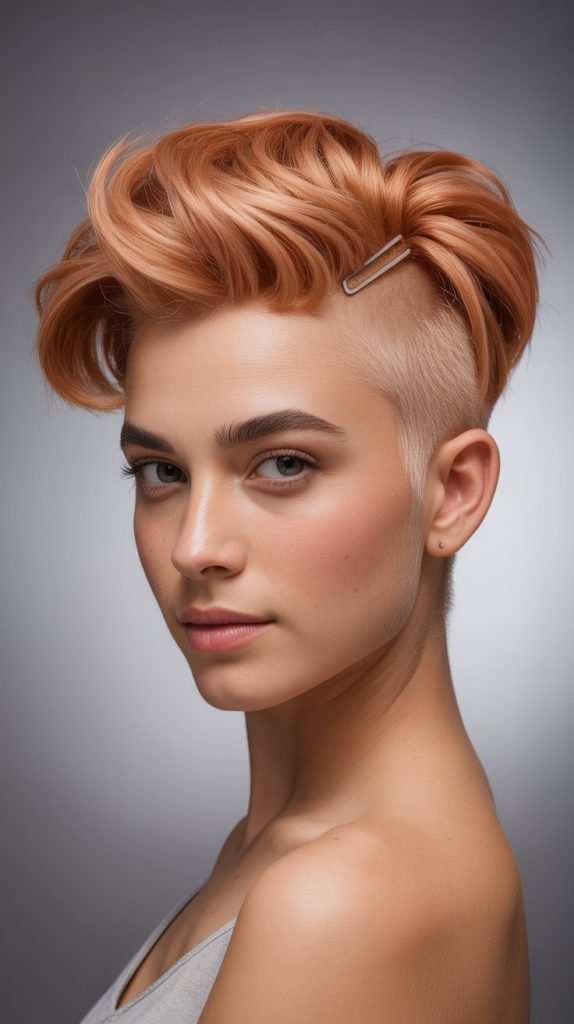 Textured Quiff with Undercut Support