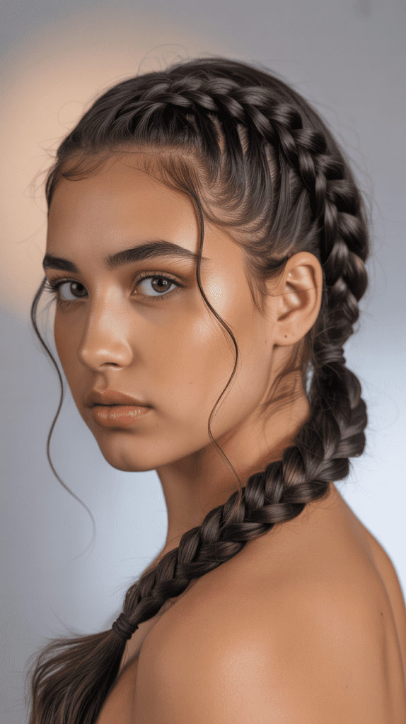 Ningning's Braided Ponytail