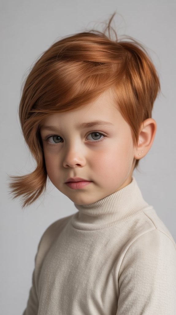 Asymmetrical Pixie with Longer Side