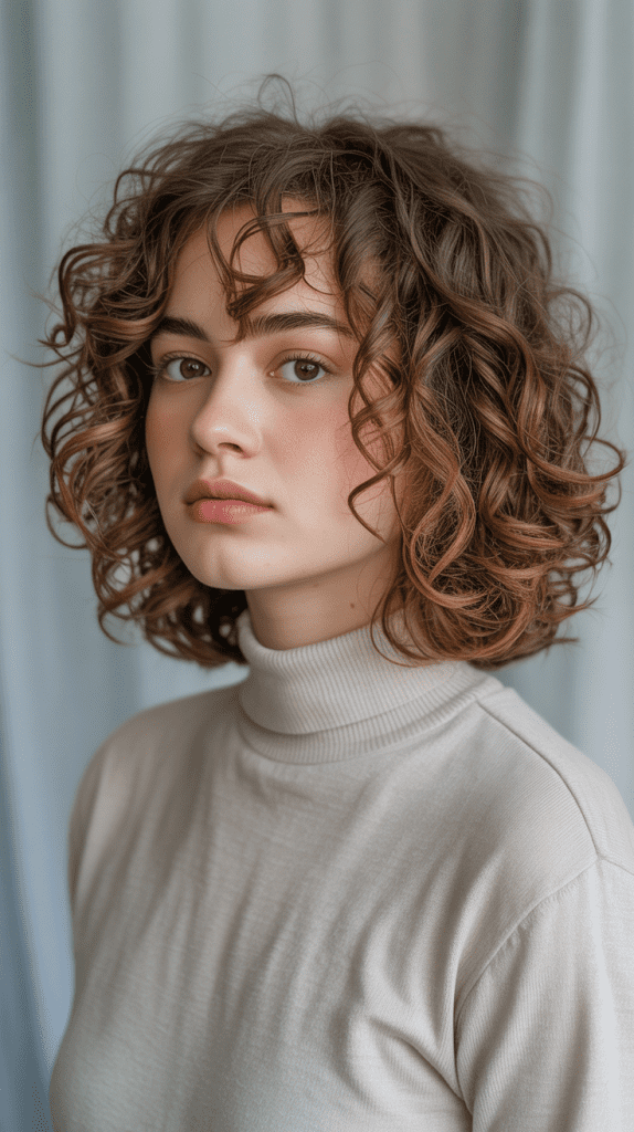 Winter's Curly Bob