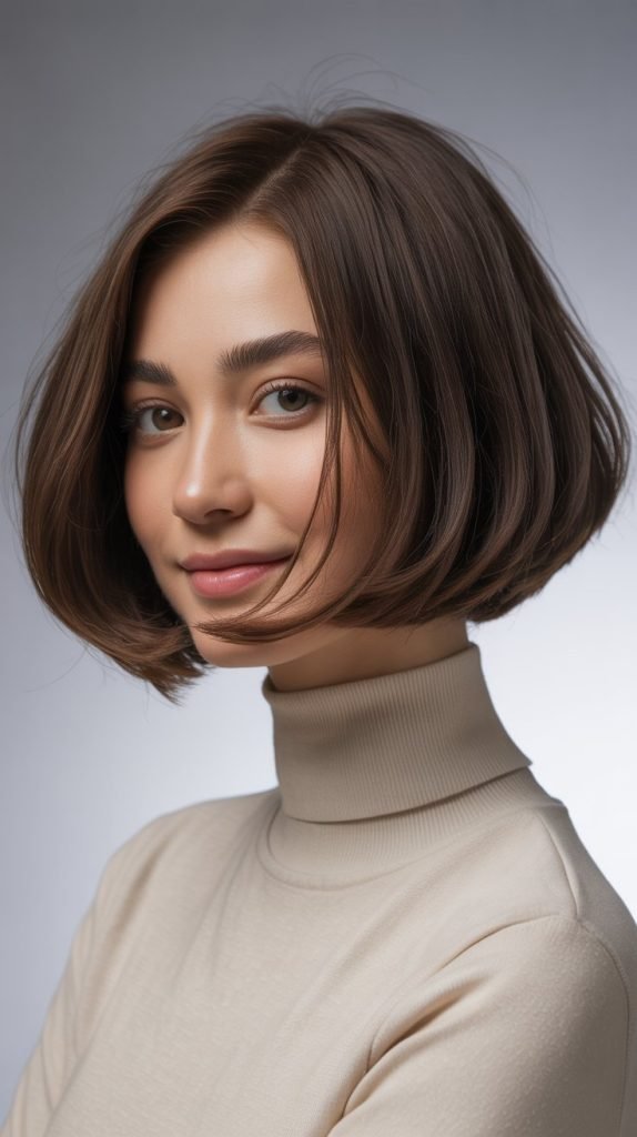 Razored Bob with Natural Movement