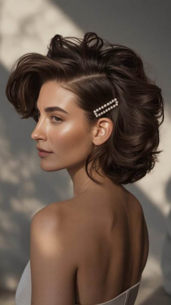 Thick Hair Crown Texturizing