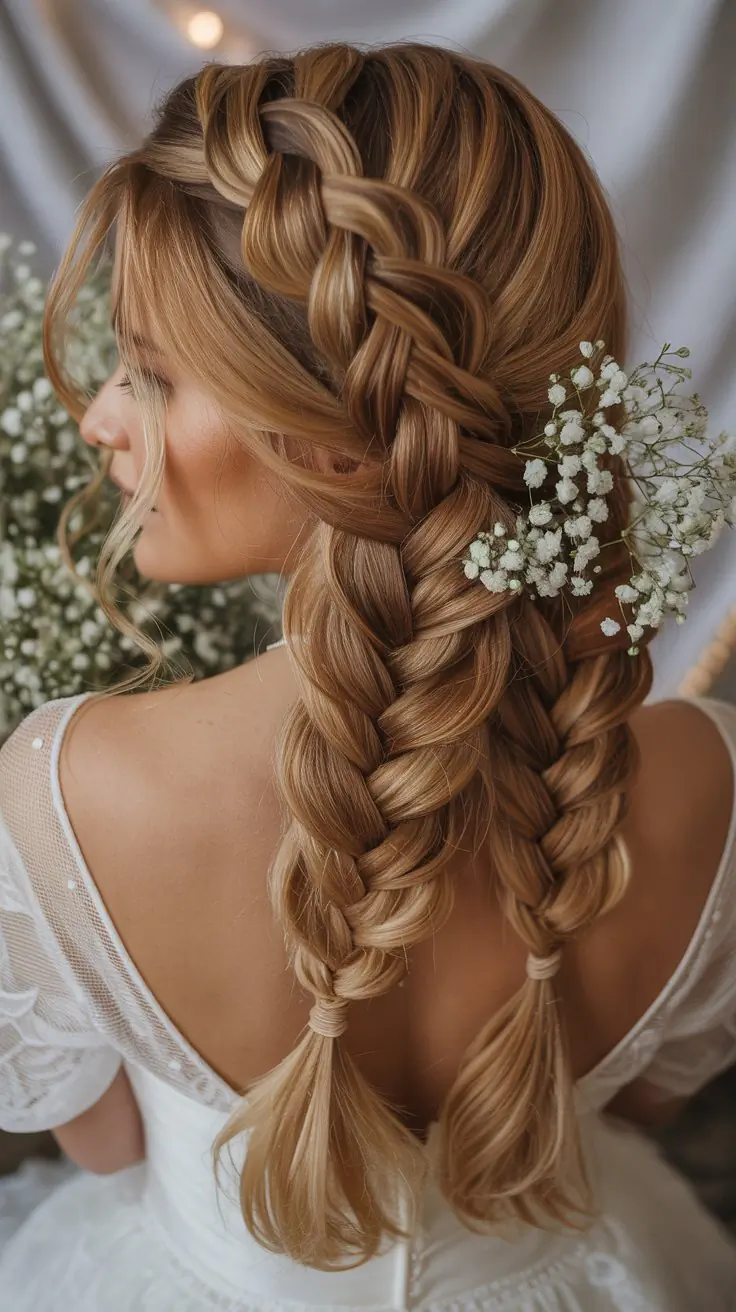 35 Blonde Wedding Hairstyles for Long Hair
