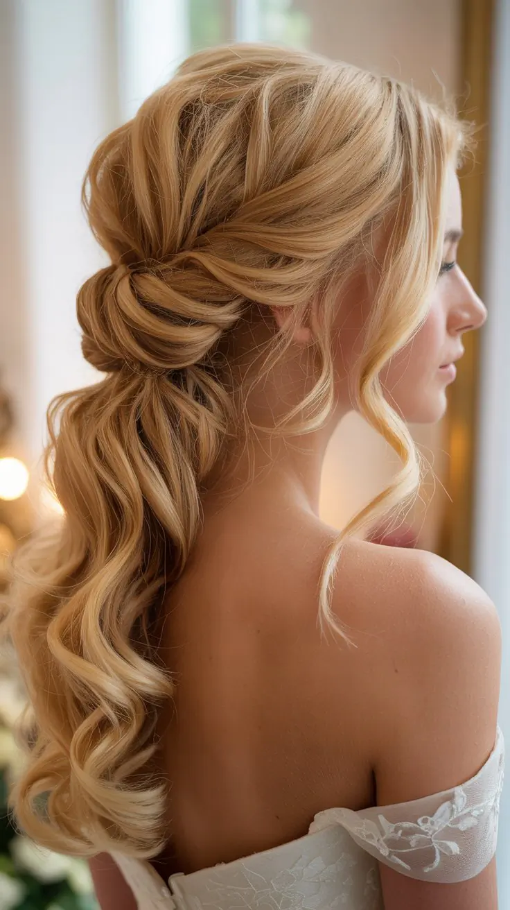 35 Blonde Wedding Hairstyles for Long Hair