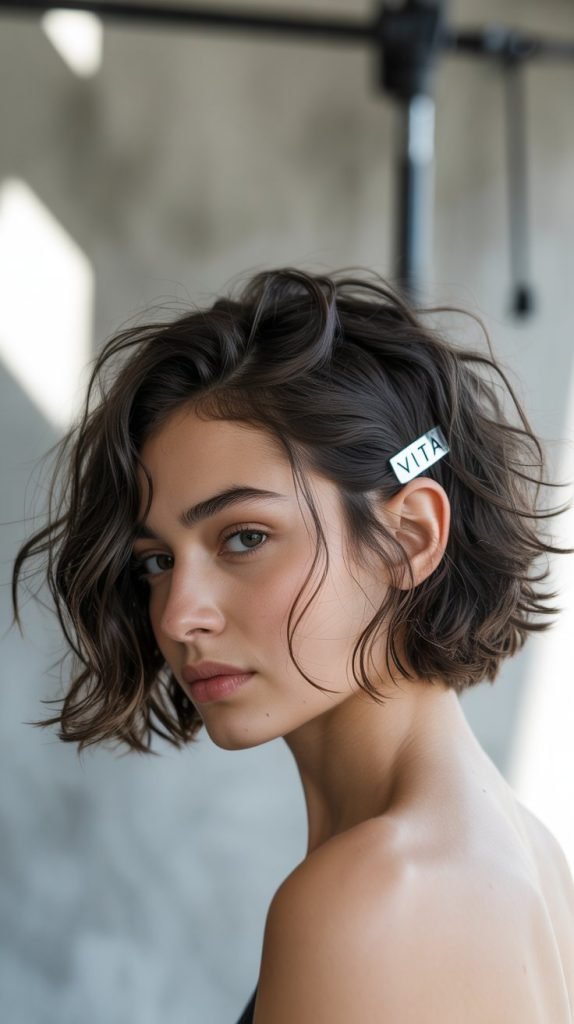 Textured Stacked Inverted Bob