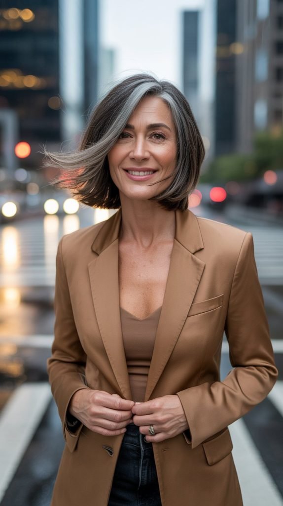 Choppy Shoulder-Length Cut