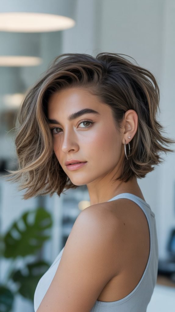 Textured Lob (Long Bob)