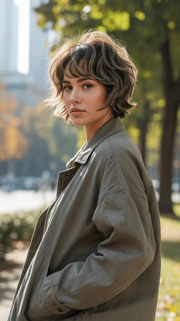 Shag with Face-Framing Layers