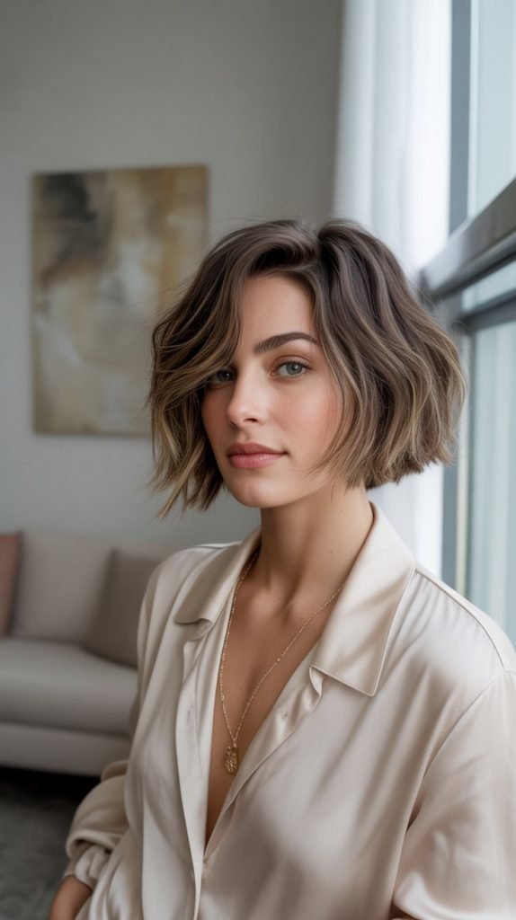 Choppy Bob Casual Sophistication