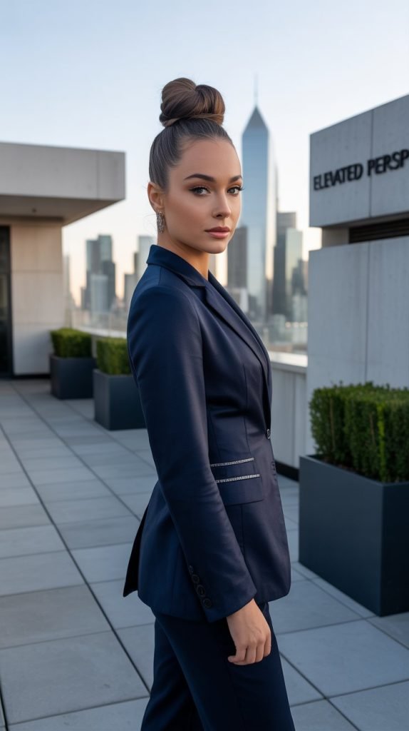  Sophisticated Top Knot