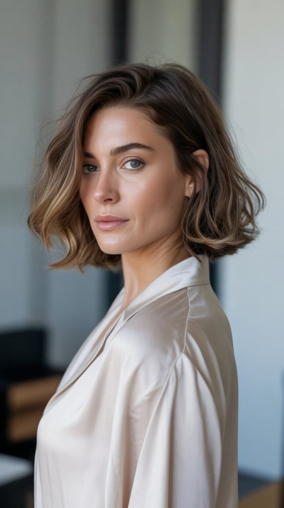 Textured Shoulder Shag