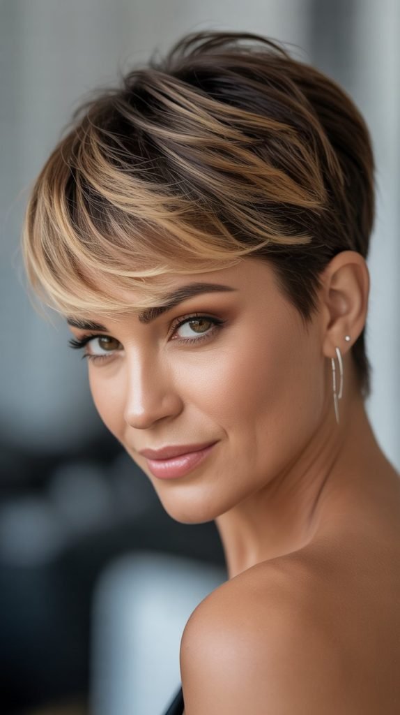 Pixie with Highlights