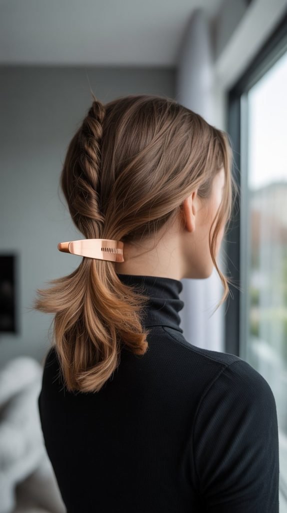 Textured Ponytail Twist