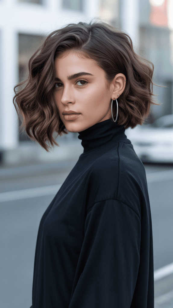 Wavy Bob with Piece-y Texture