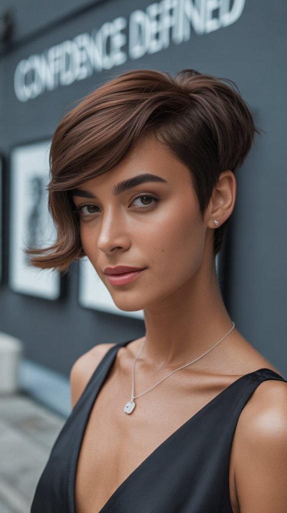 Graduated Pixie Cut
