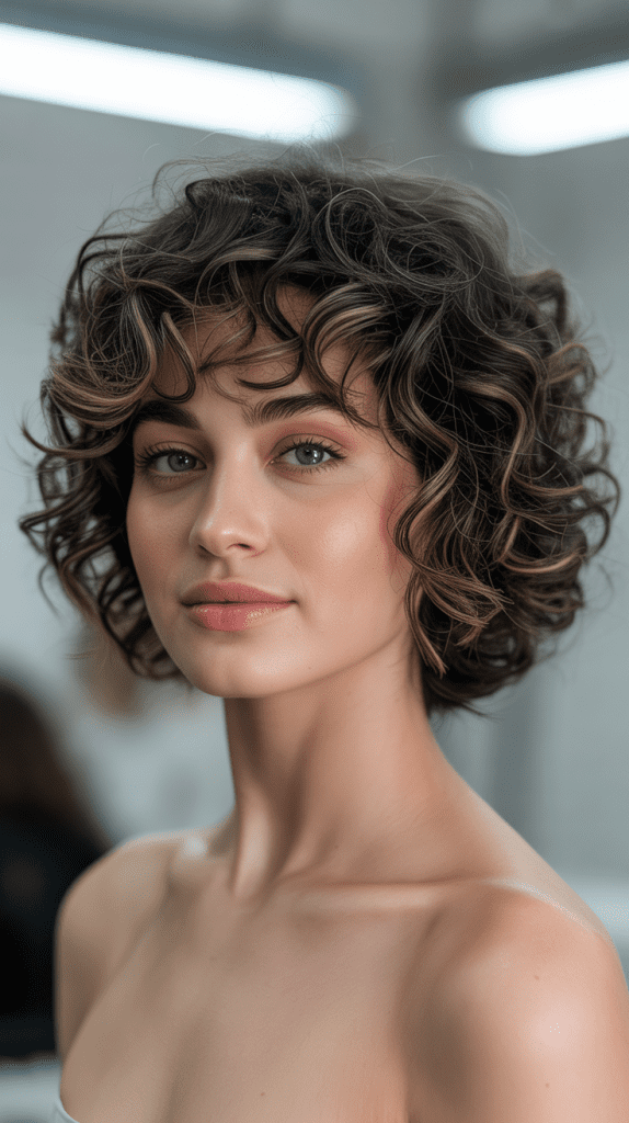 Textured French Bob with Volume
