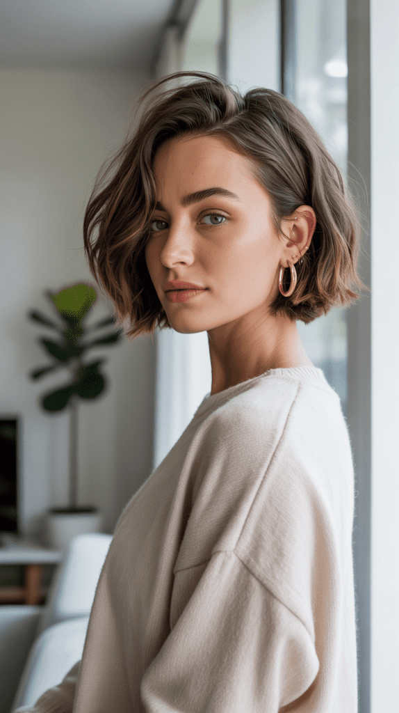 Tousled Short Bob