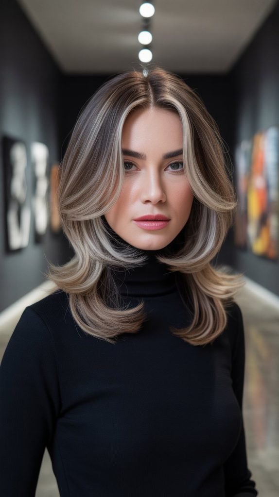 Graduated Layers with Off-Center Part