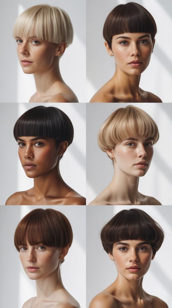  Face Shape Compatibility Guide for Bangs and Stacked Inverted Bobs