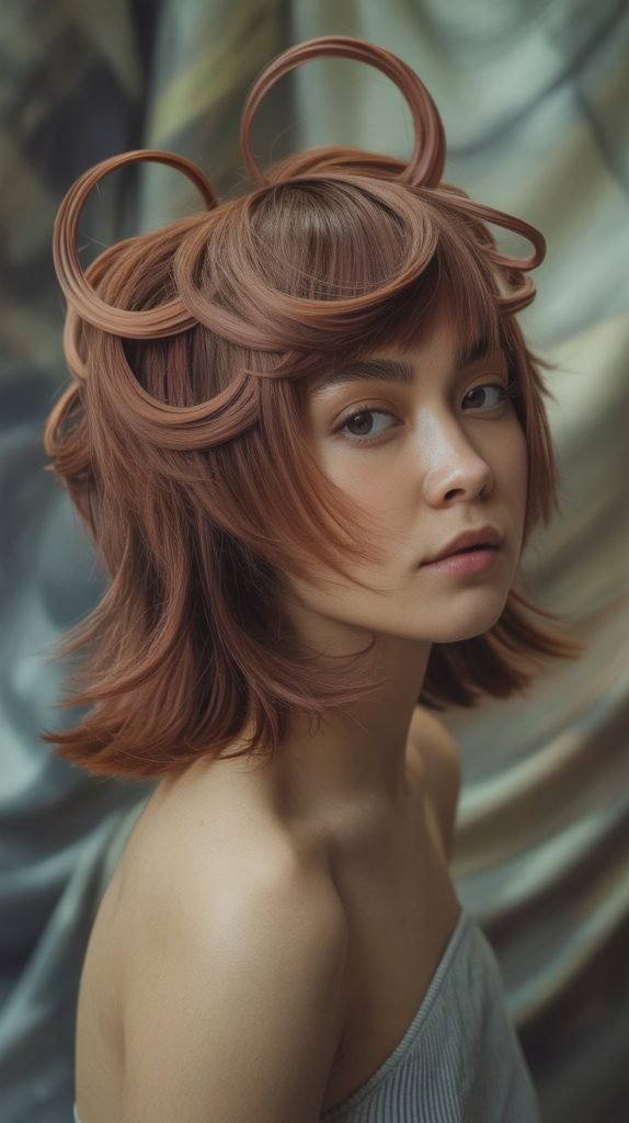 Sculpted Layers for Medium Hair