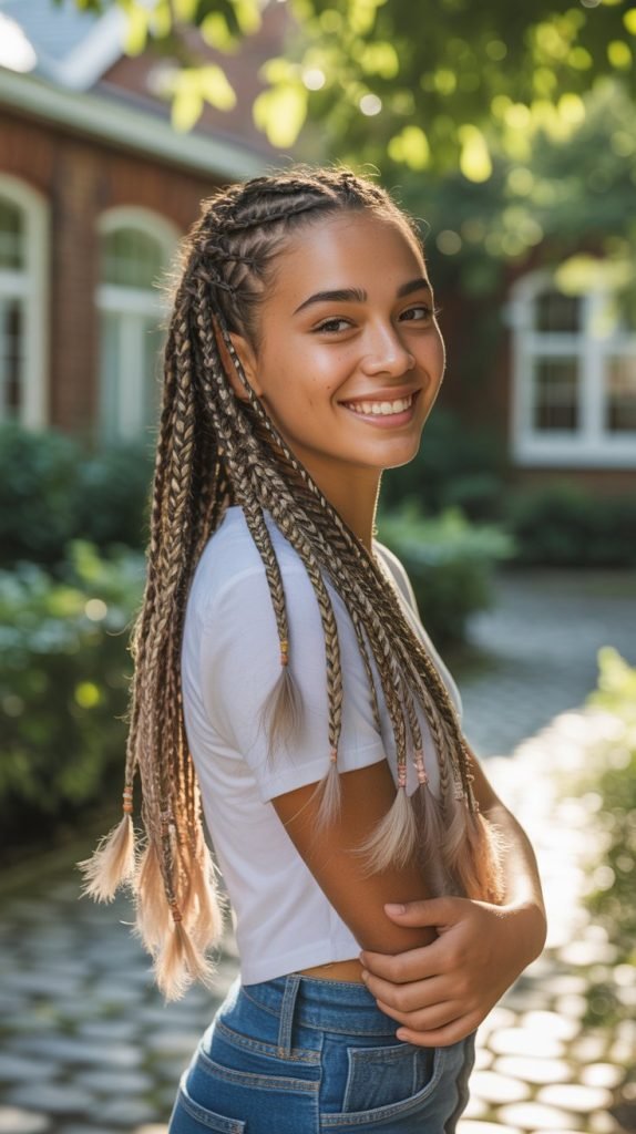 Feather Braid Pattern