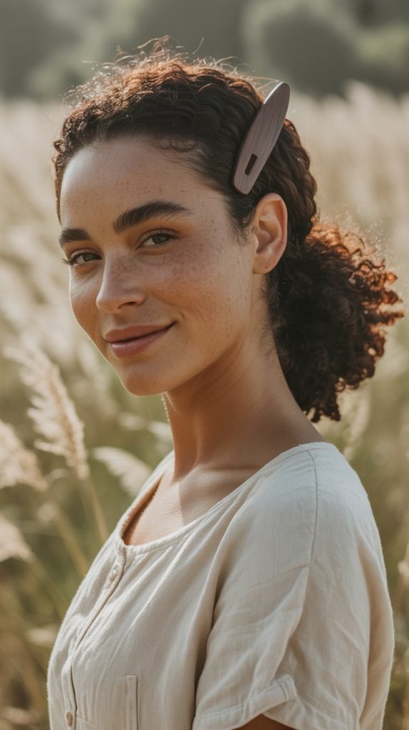Textured Low Ponytail