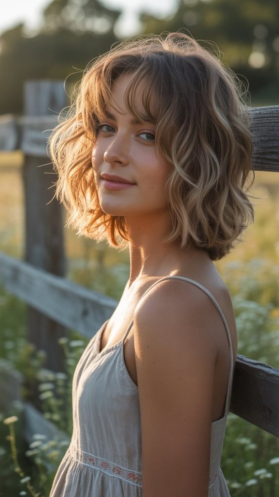 Tousled Mid-Length Waves