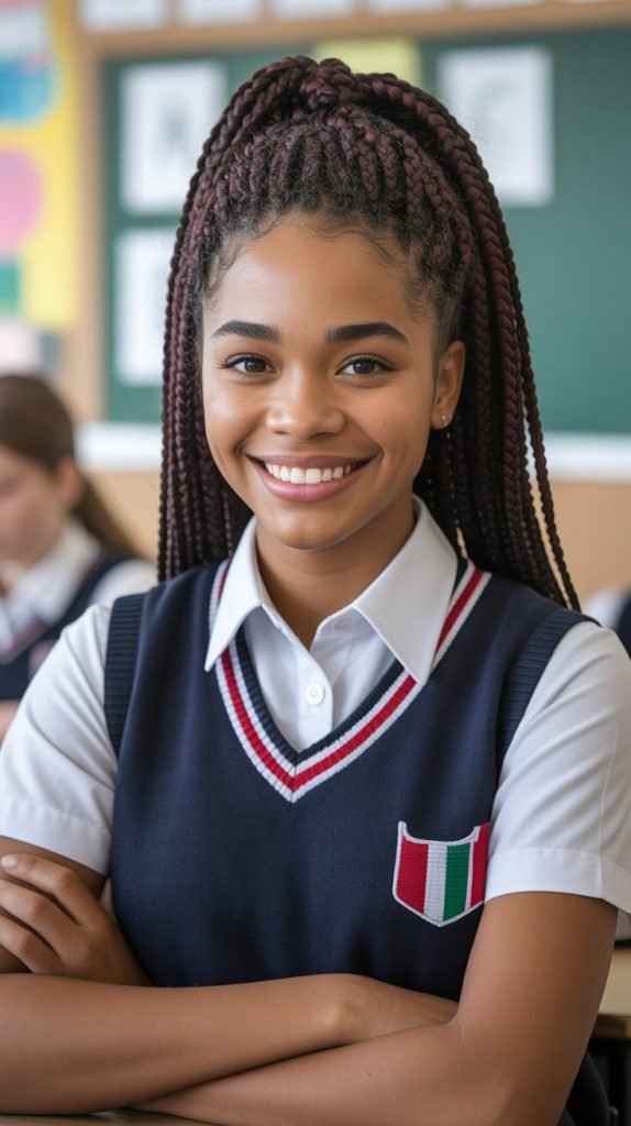  Protective Box Braids