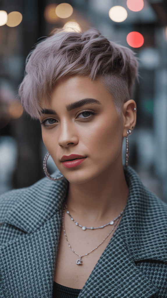 Disconnected Pixie Cut