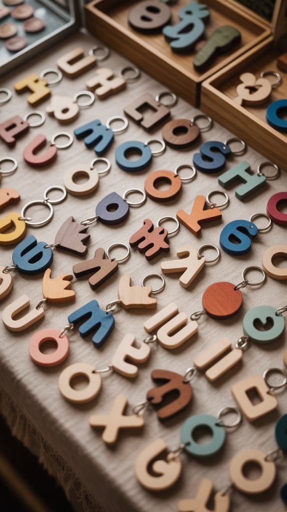 Wooden Keychains