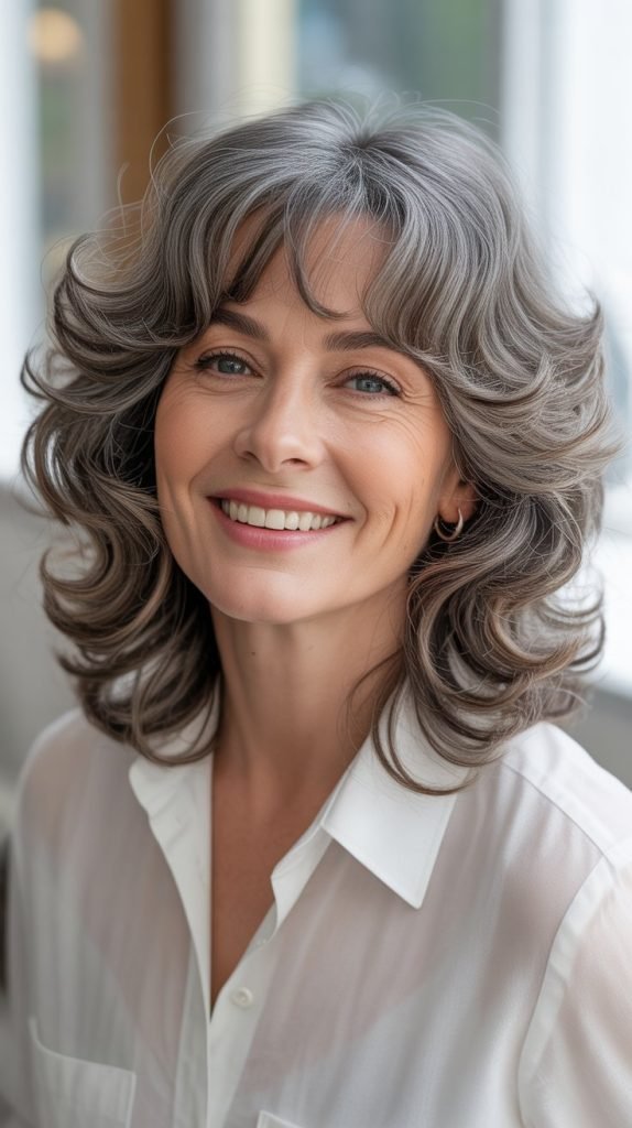 Voluminous Bang Creation