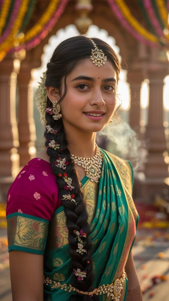  Indian Wedding Guest Braid