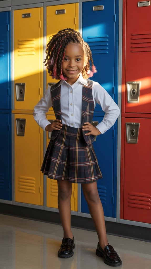 Asymmetrical Braided Bob