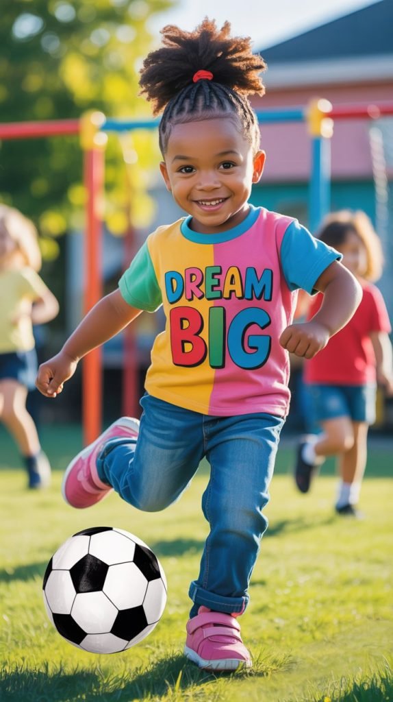 Mohawk Braid with Curly Sides