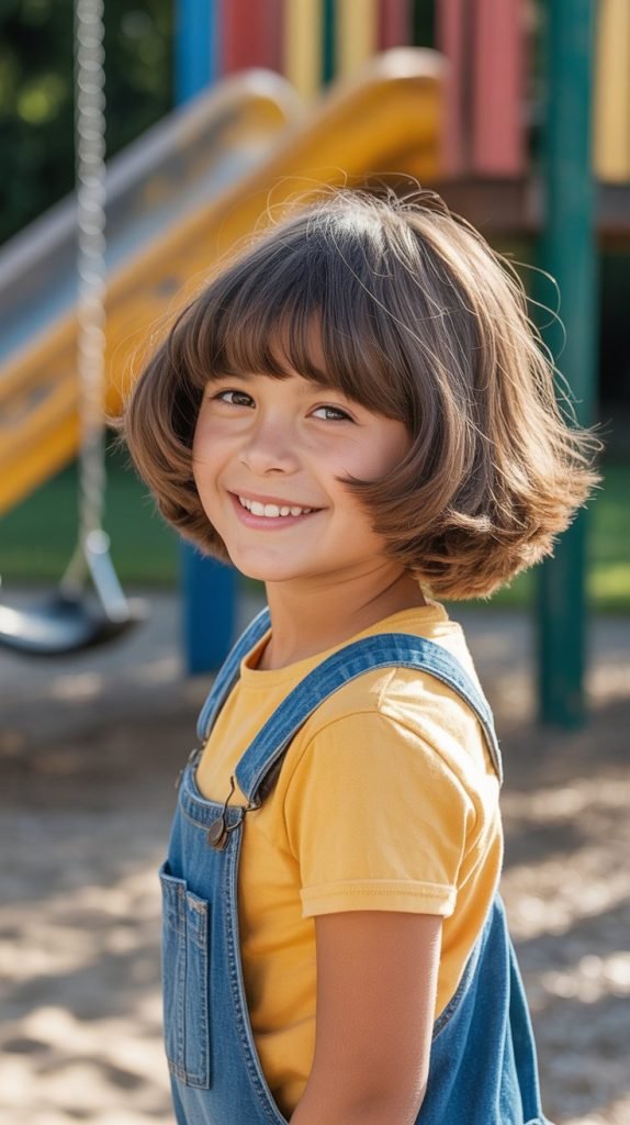 Textured Bob with Choppy Layers