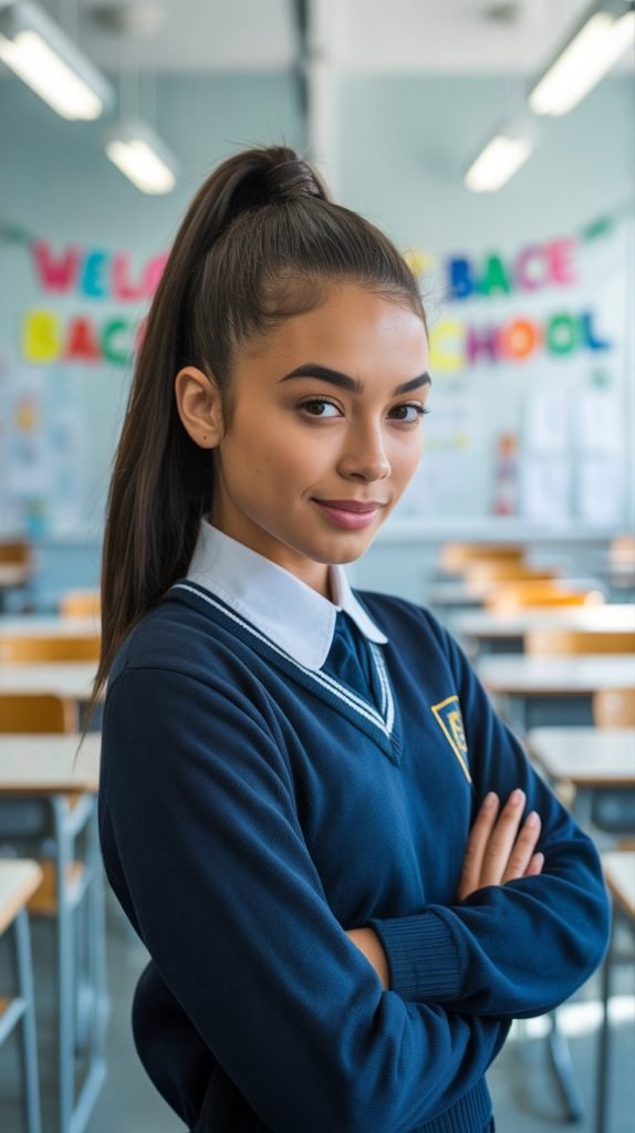 Classic High Ponytail