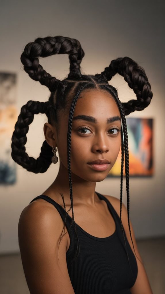 Sculptural Braid Art