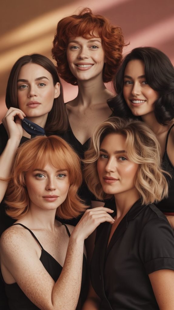 Mid-Length Hair with Personal Style Integration