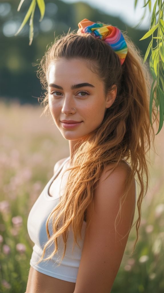 Bandana Scrunchie Alternative