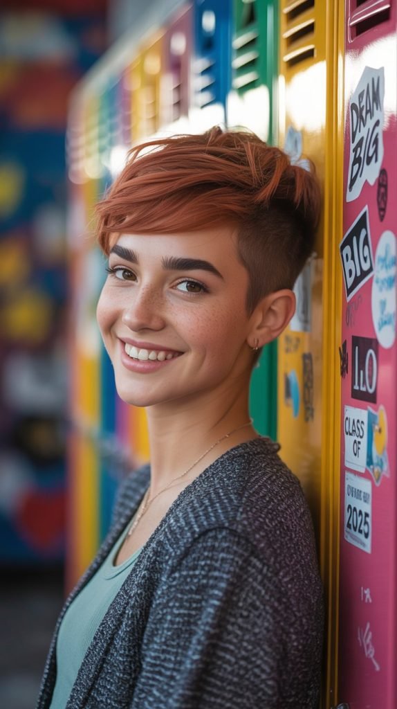 Textured Pixie Cut