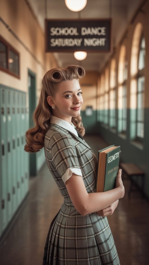 Vintage Victory Rolls