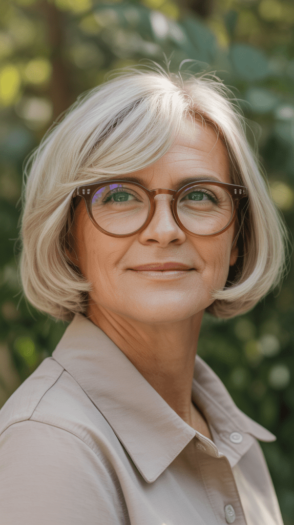 Soft Rounded Bob for Frame Complement