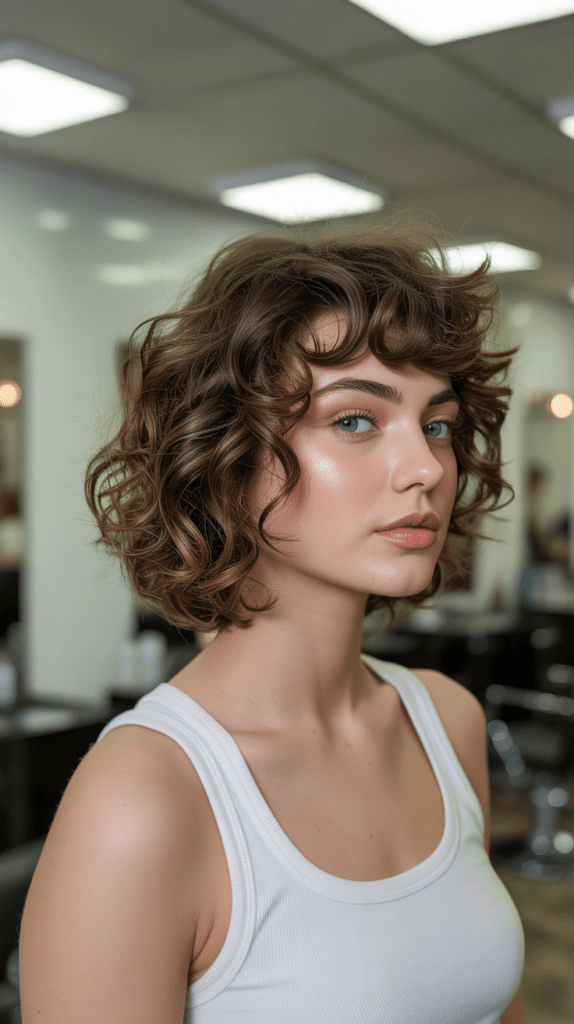 Graduated French Bob for Added Volume